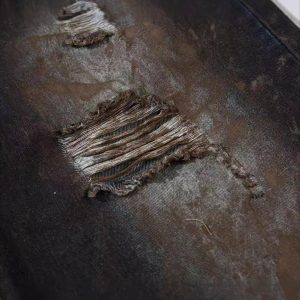 Concert Outfit Vintage Ripped Washed Jeans