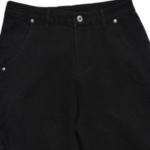 Concert Outfit Vintage Rough Edge Flared Jeans