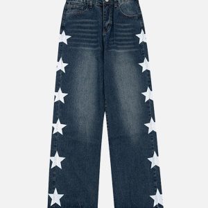 Concert Outfit Vintage Star Denim Pants