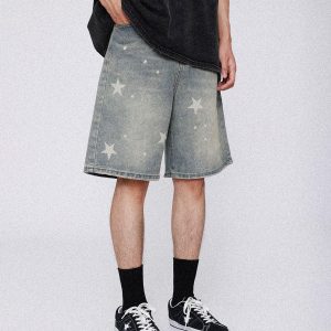 Concert Outfit Vintage Star Jorts