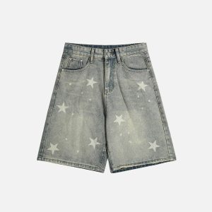 Concert Outfit Vintage Star Jorts