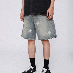 Concert Outfit Vintage Star Jorts