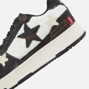 Concert Outfit Vintage Star Skateboard Sneakers