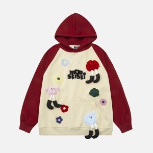 Concert Outfit Vintage Stuffed Animal Leisure Hoodie