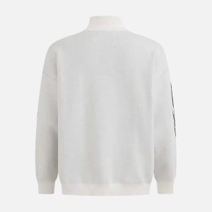 Concert Outfit Vintage Thorns Stand Collar Cardigan