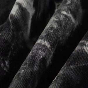 Concert Outfit Vintage Tie-Dye Denim Jacket