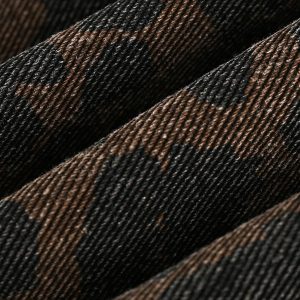 Concert Outfit Vintage Washed Cheetah Denim Jacket