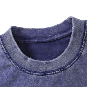 Concert Outfit Vintage Washed Crew Neck T-Shirt