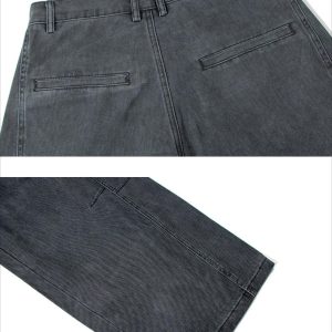 Concert Outfit Vintage Washed Distressed Jeans