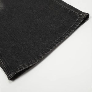 Concert Outfit Vintage Washed Distressed Jeans