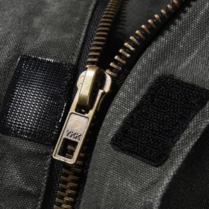 Concert Outfit Vintage Washed Distressed Quilted Work Jacket