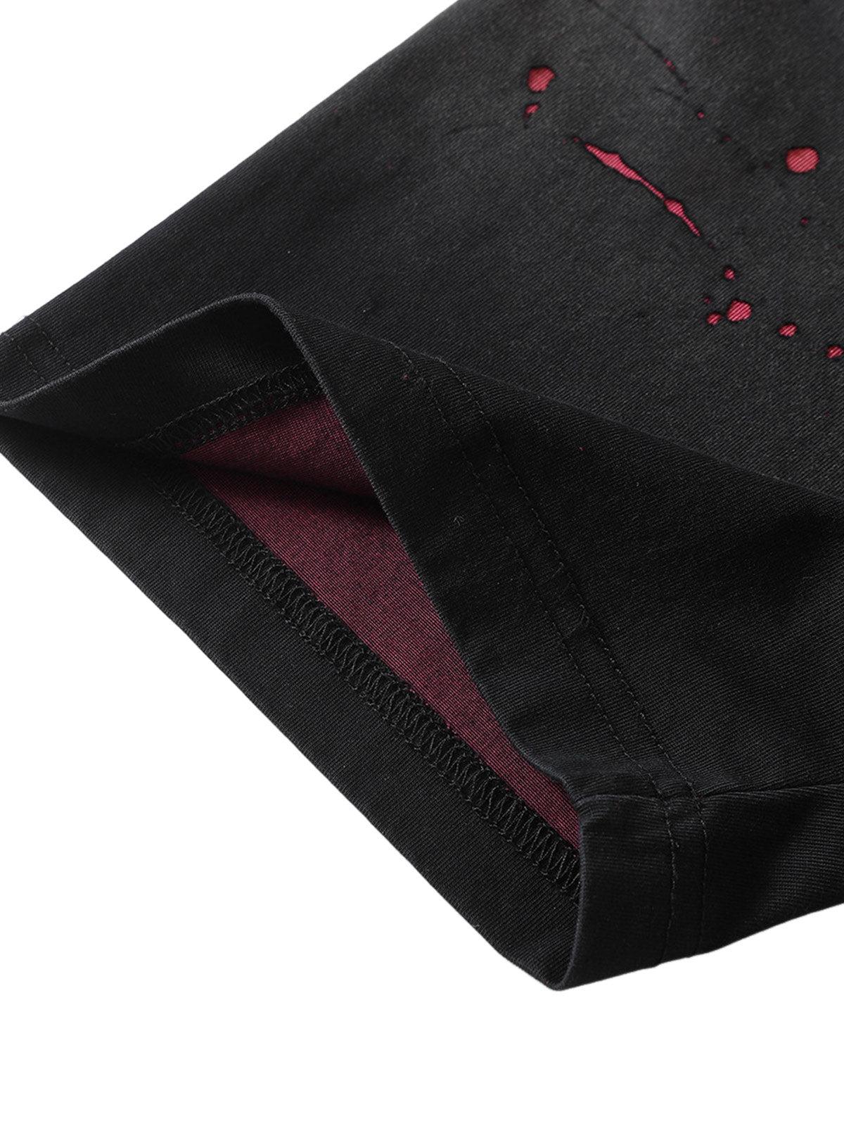 Concert Outfit Vintage Washed Dot Spray T-Shirt Concert Outfit Vintage Washed Dot Spray T-Shirt