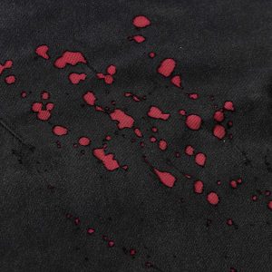 Concert Outfit Vintage Washed Dot Spray T-Shirt