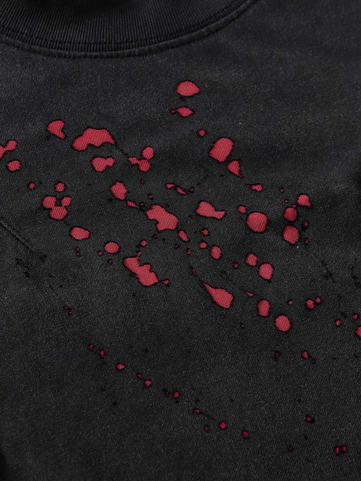 Concert Outfit Vintage Washed Dot Spray T-Shirt Concert Outfit Vintage Washed Dot Spray T-Shirt