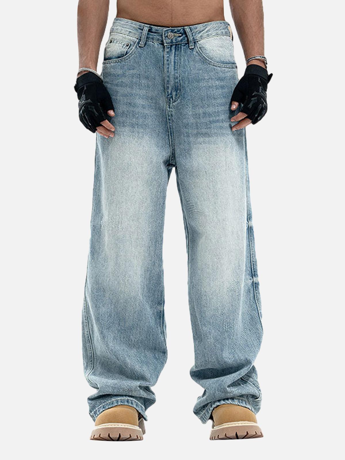 Concert Outfit Vintage Washed Plaid Baggy Jeans Concert Outfit Vintage Washed Plaid Baggy Jeans