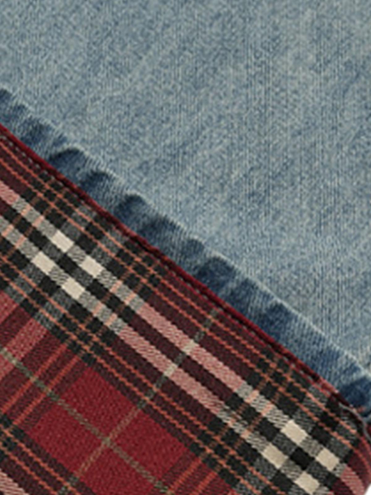 Concert Outfit Vintage Washed Plaid Baggy Jeans Concert Outfit Vintage Washed Plaid Baggy Jeans