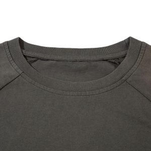 Concert Outfit Vintage Washed Stitching Rivets T-Shirt