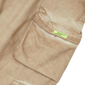 Concert Outfit Vintage Wasteland Style Multi Pocket Work Pants