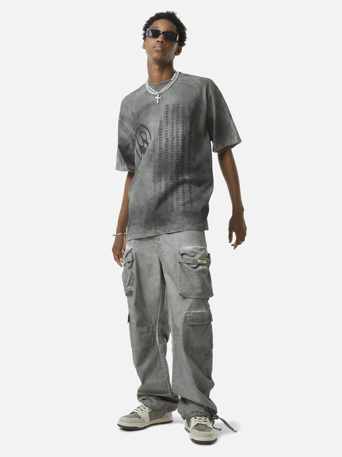 Concert Outfit Vintage Wasteland Style Multi Pocket Work Pants Concert Outfit Vintage Wasteland Style Multi Pocket Work Pants