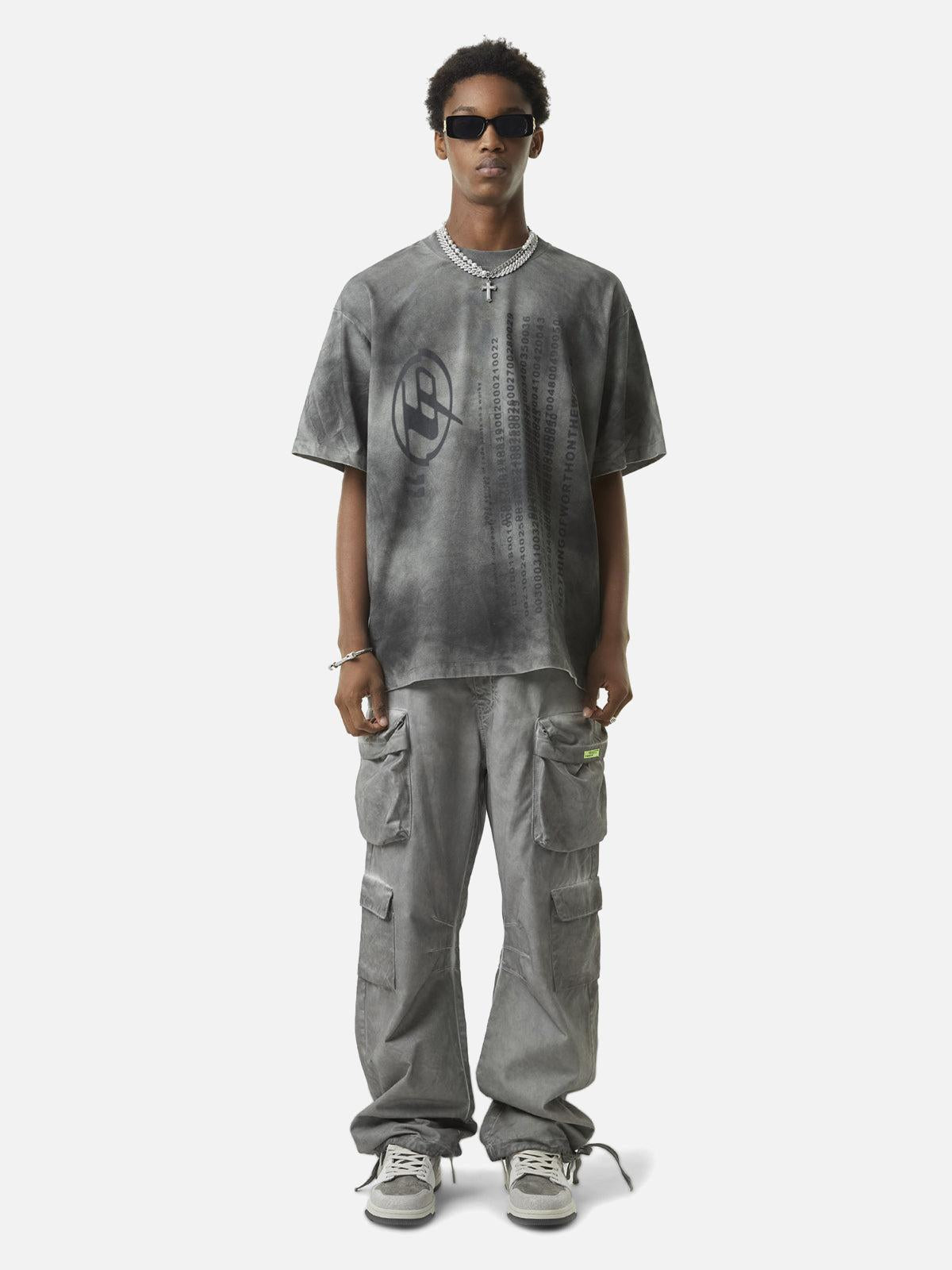 Concert Outfit Vintage Wasteland Style Multi Pocket Work Pants Concert Outfit Vintage Wasteland Style Multi Pocket Work Pants