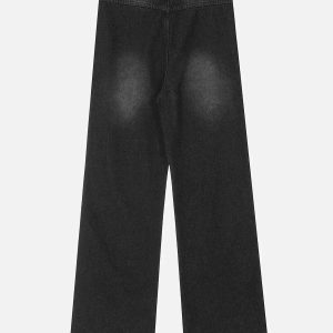 Concert Outfit Vintage Water-Wash Jeans