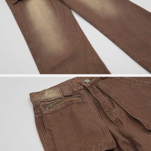 Concert Outfit Vintage Water-Wash Jeans