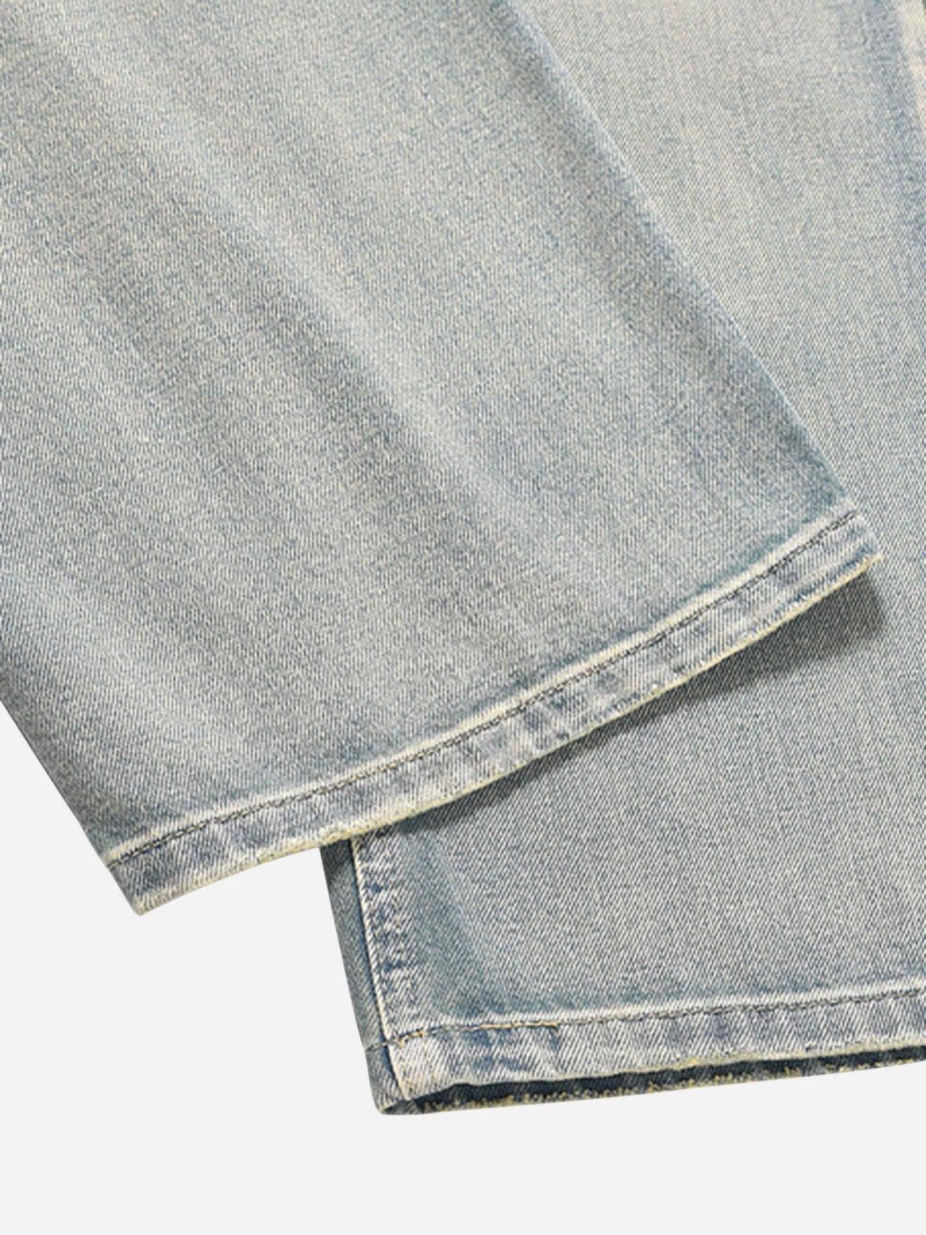 Concert Outfit Washed And Worn Loose Jeans Concert Outfit Washed And Worn Loose Jeans