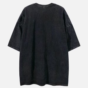 Concert Outfit Washed Castle Print Tee