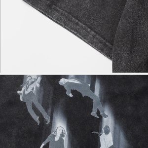 Concert Outfit Washed Character Print Tee