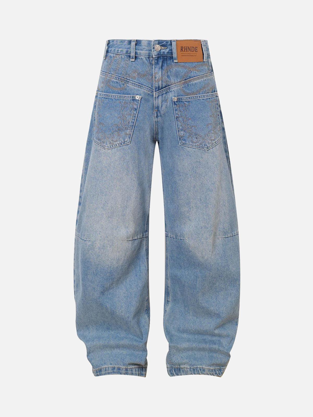 Concert Outfit Washed Cleanfit Barrel Jeans Concert Outfit Washed Cleanfit Barrel Jeans