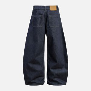 Concert Outfit Washed Curved Jeans