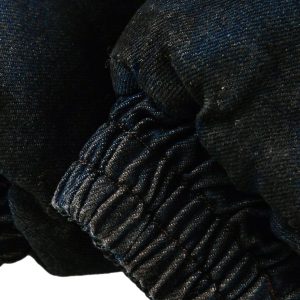 Concert Outfit Washed Denim Fur Hooded Jacket