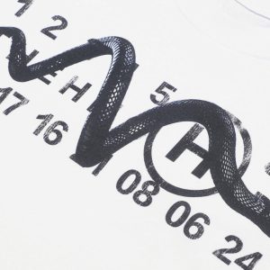 Concert Outfit Washed Digital Art Street Rap T-Shirt