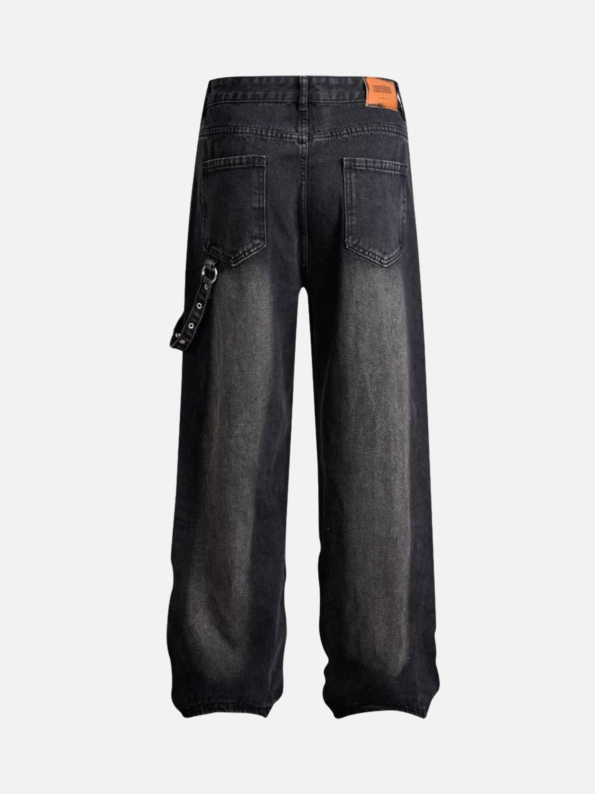 Concert Outfit Washed Distressed Baggy Jeans Concert Outfit Washed Distressed Baggy Jeans