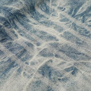 Concert Outfit Washed Distressed Deconstructed Split Barrel Jeans