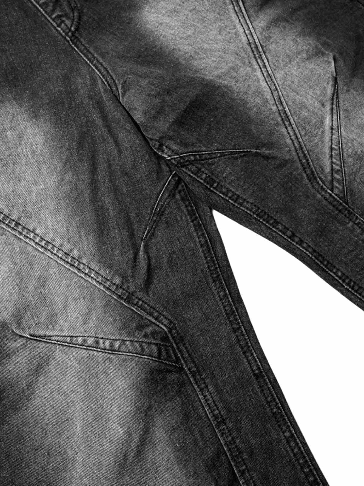 Concert Outfit Washed Distressed Deconstructed Split Drawstring Jeans Concert Outfit Washed Distressed Deconstructed Split Drawstring Jeans