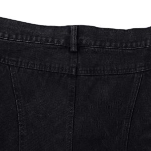 Concert Outfit Washed Distressed Multi-Pocket Cargo Jeans