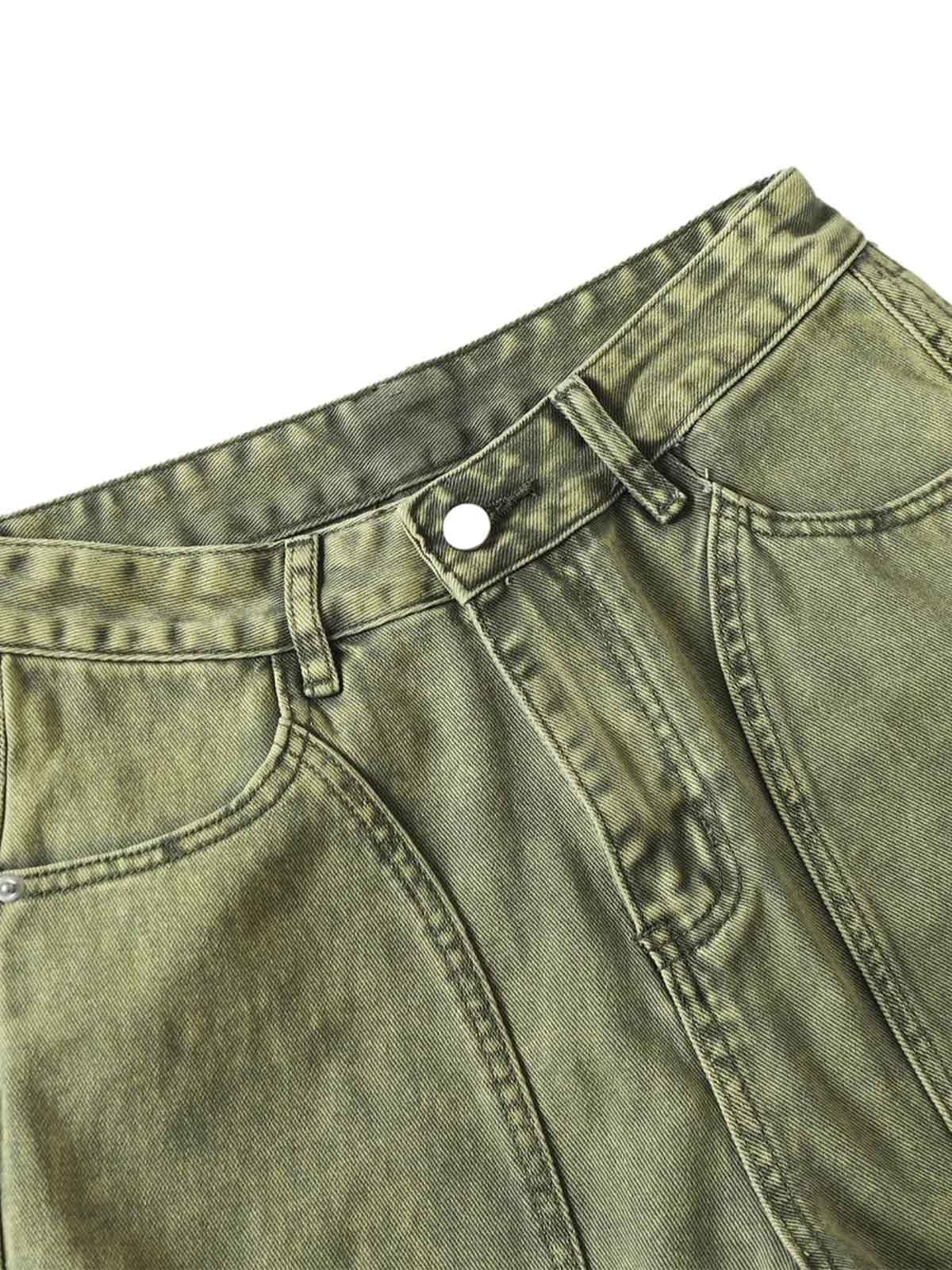 Concert Outfit Washed Distressed Ripped Barrel Jeans Concert Outfit Washed Distressed Ripped Barrel Jeans