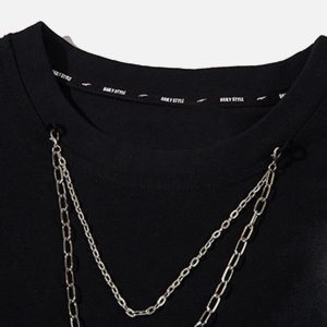 Concert Outfit Washed Distressed Tee