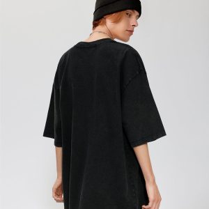 Concert Outfit Washed Doberman Graphic Tee