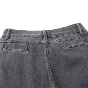 Concert Outfit Washed Gradient Flared Jeans