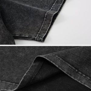 Concert Outfit Washed Graffiti Print Tee