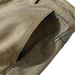 Concert Outfit Washed Graffiti Spray Paint Barrel Jeans