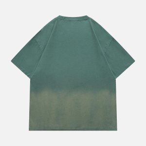 Concert Outfit Washed Graphic Gradient Tee
