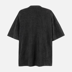 Concert Outfit Washed Graphics Oversized T-Shirt