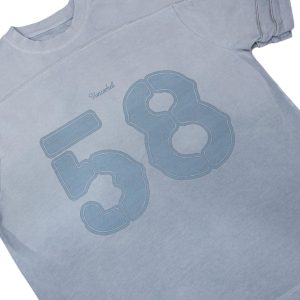 Concert Outfit Washed Jersey Welt Stitching T-Shirt