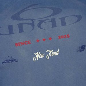 Concert Outfit Washed Letters Graphic T-Shirt