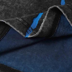 Concert Outfit Washed Lightning Oversized T-Shirt