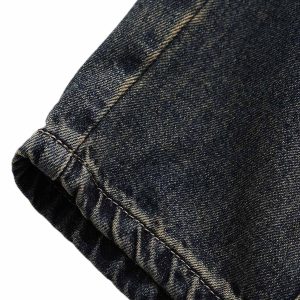 Concert Outfit Washed Multi-Pocket Baggy Barrel Cargo Jeans