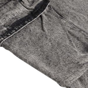 Concert Outfit Washed Multi-Pocket Cargo Jeans